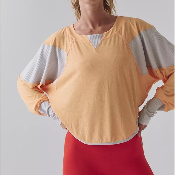 3037. Free People Spotlight Long Sleeve Layer - Picture 3 of 4